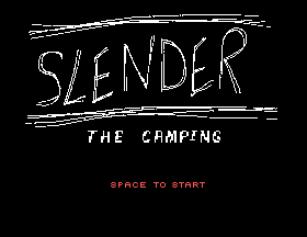 Slender - The Camping Title Screen